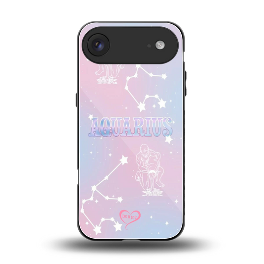Aquarius Aura back phone cover | glass case for iphone air