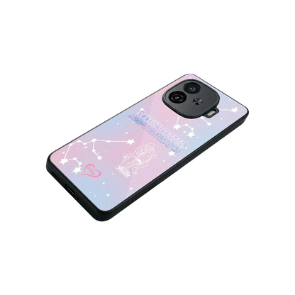 Aquarius Aura stylish phone case for iqoo neo 10r 5g | glossy glass and slim fit