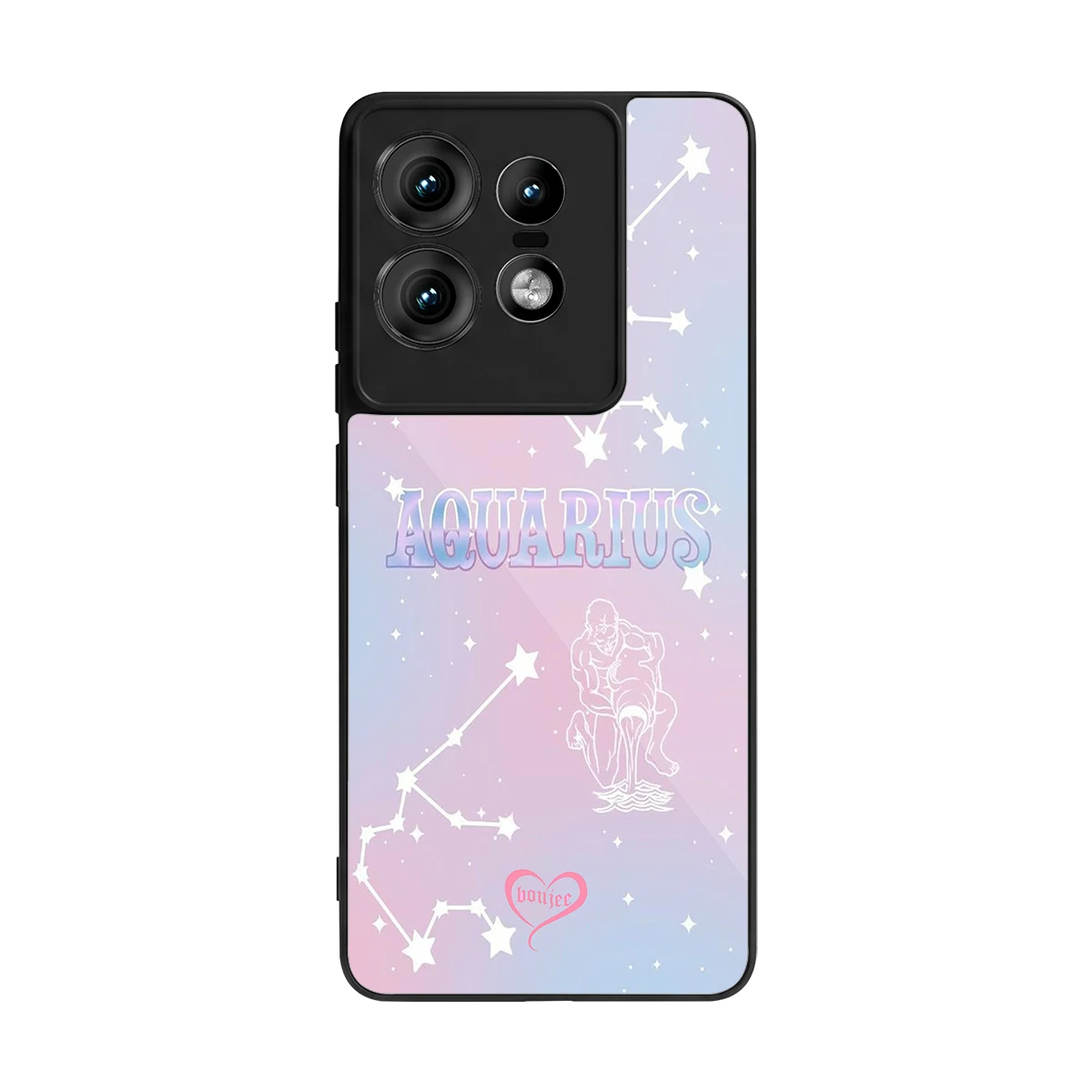 Aquarius Aura back phone cover | glass case for motorola edge 50 pro