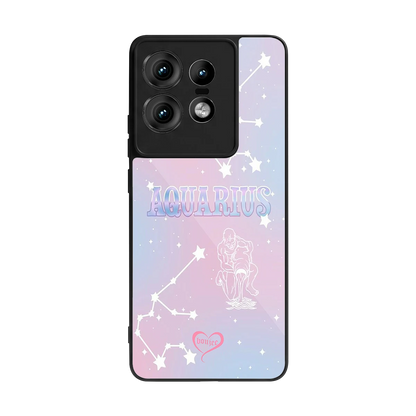 Aquarius Aura back phone cover | glass case for motorola edge 50 pro