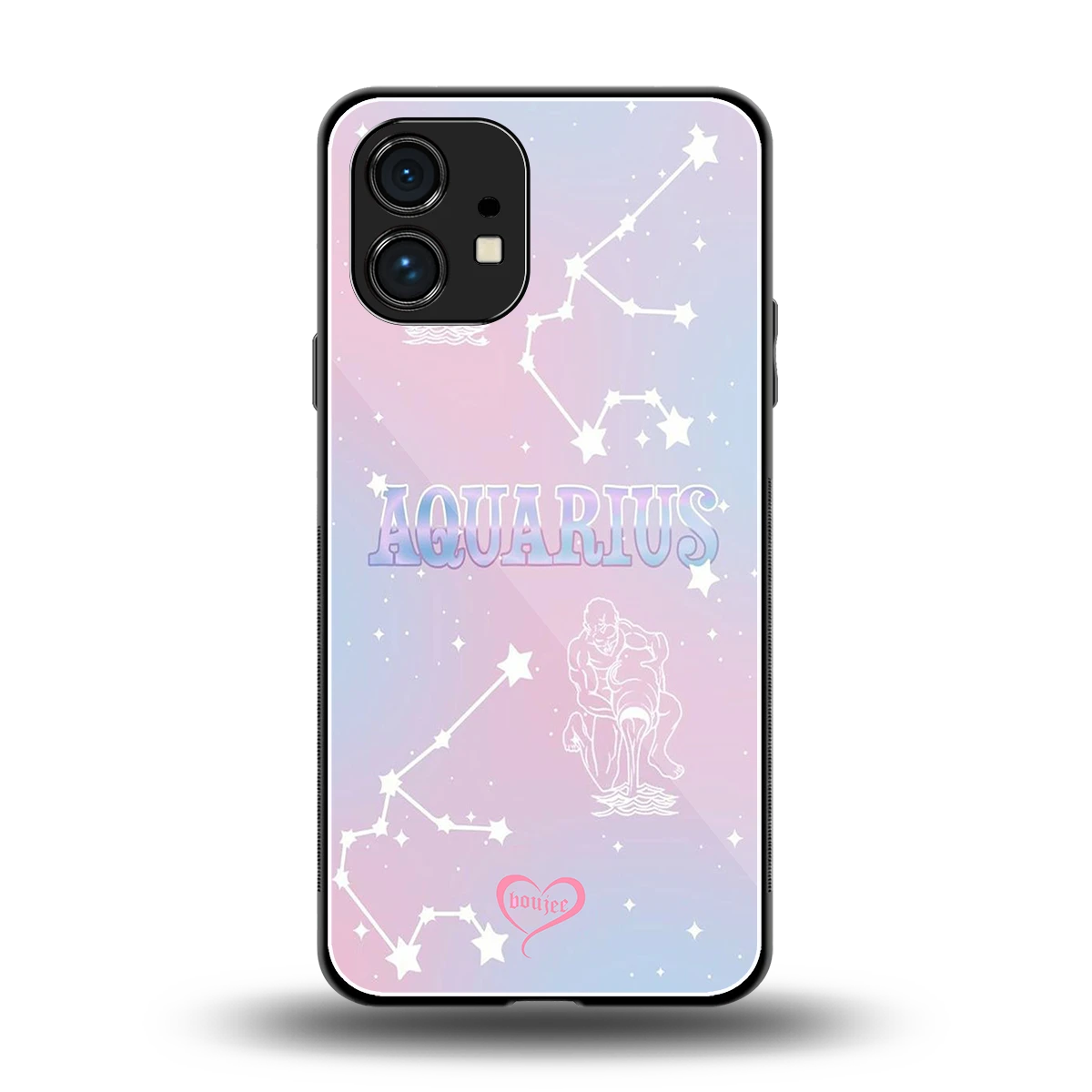 Aquarius Aura back phone cover | glass case for nothing phone 1