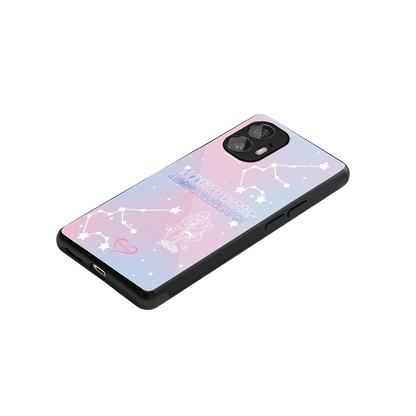 Aquarius Aura stylish phone case for nothing phone 2 | glossy glass and slim fit
