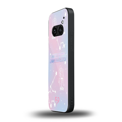 Aquarius Aura nothing phone 2a mobile cover | shockproof glass phone case