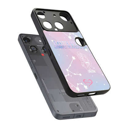 Aquarius Aura sleek nothing phone 3 cover with tempered glass back and TPU edges