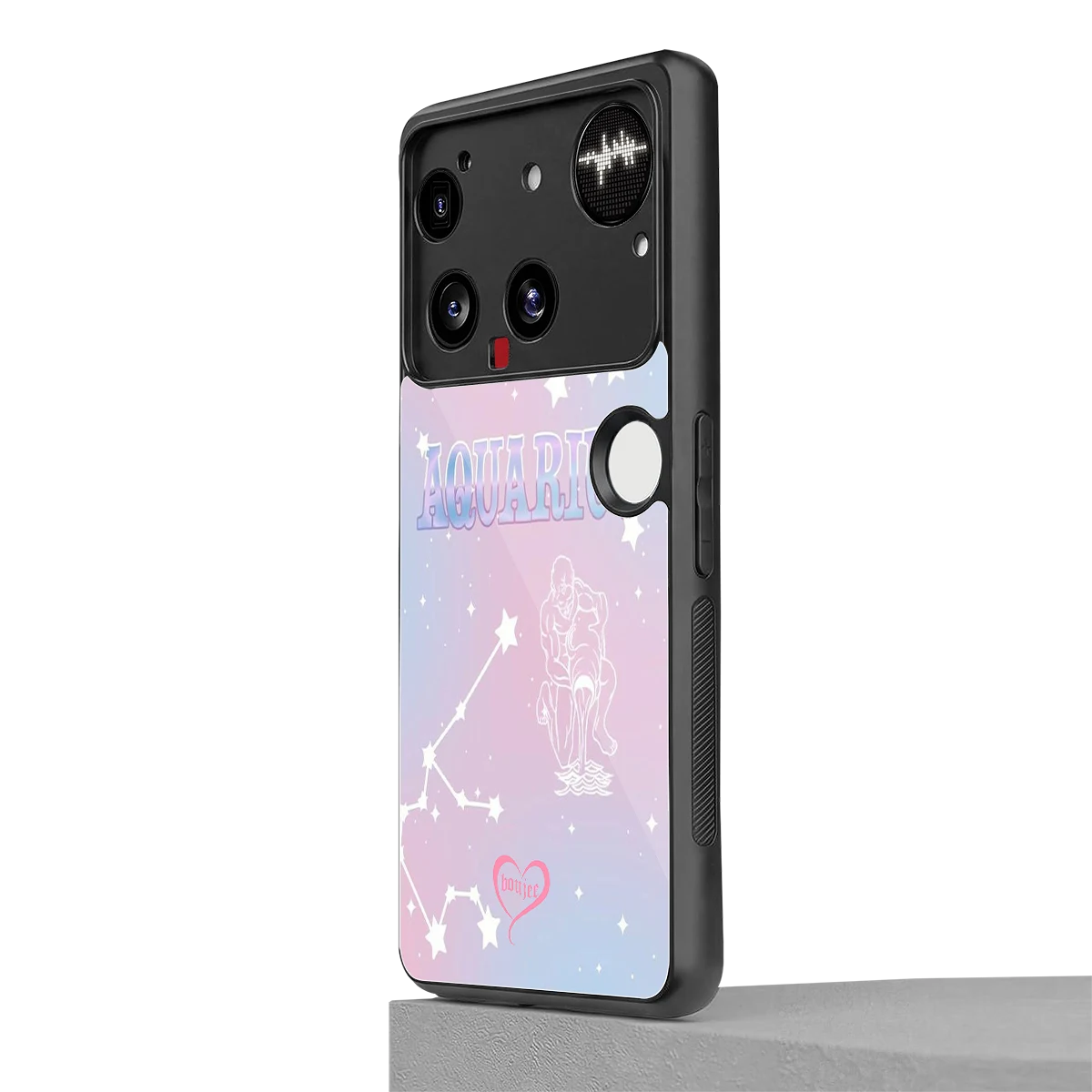 Aquarius Aura nothing phone 3 mobile cover | shockproof glass phone case