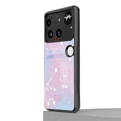 Aquarius Aura nothing phone 3 mobile cover | shockproof glass phone case