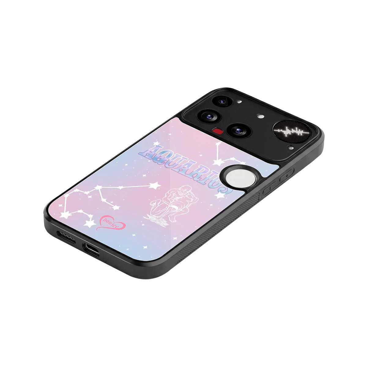 Aquarius Aura stylish phone case for nothing phone 3 | glossy glass and slim fit