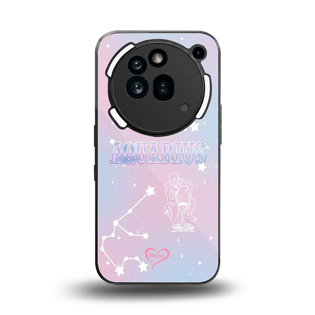 Aquarius Aura back phone cover | glass case for nothing phone 3a pro
