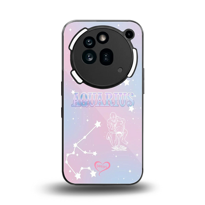 Aquarius Aura back phone cover | glass case for nothing phone 3a pro