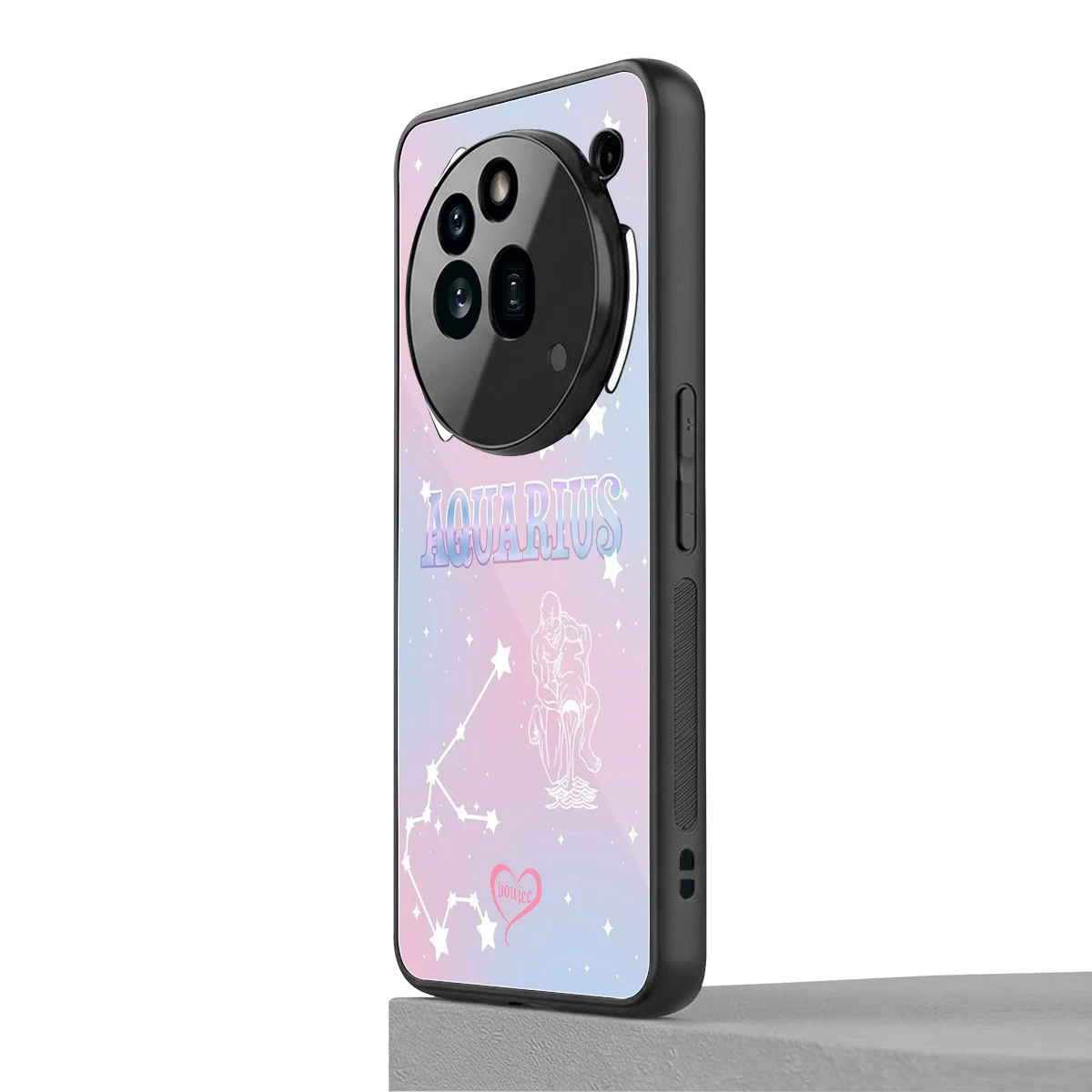 Aquarius Aura nothing phone 3a pro mobile cover | shockproof glass phone case