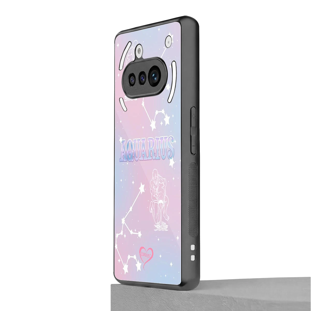 Aquarius Aura nothing phone 3a mobile cover | shockproof glass phone case