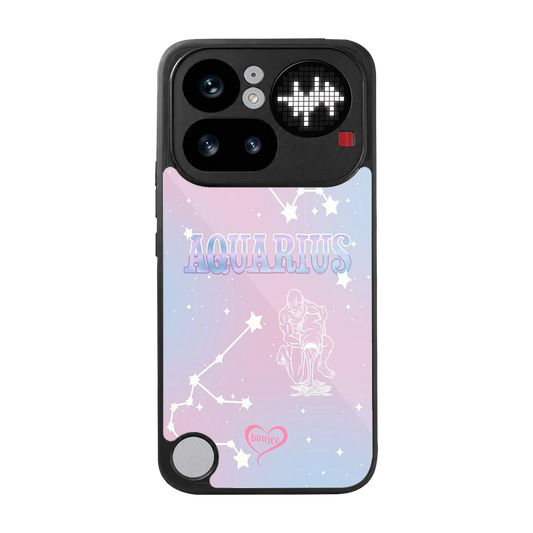 Aquarius Aura back phone cover | glass case for nothing phone 4a pro