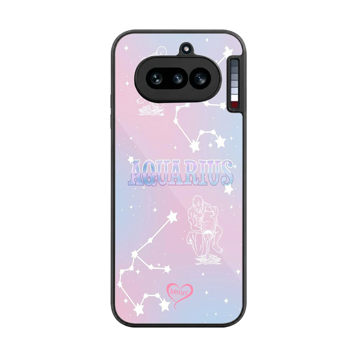 Aquarius Aura back phone cover | glass case for nothing phone 4a