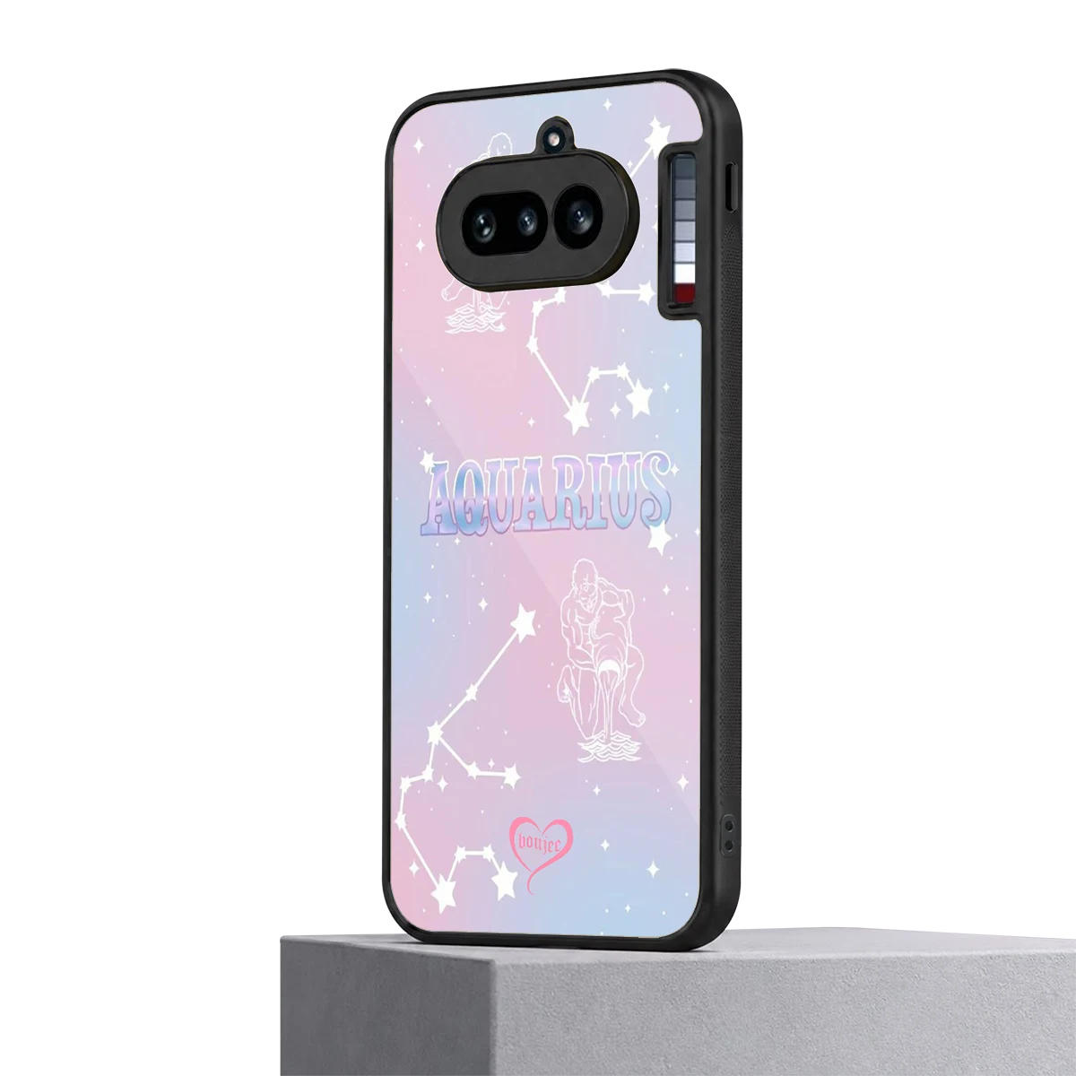 Aquarius Aura nothing phone 4a mobile cover | shockproof glass phone case