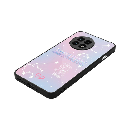 Aquarius Aura stylish phone case for oneplus 13r | glossy glass and slim fit