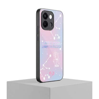 Aquarius Aura oneplus 13s mobile cover | shockproof glass phone case
