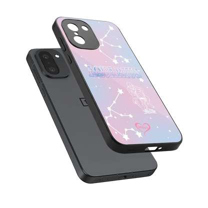 Aquarius Aura sleek oneplus 15r cover with tempered glass back and TPU edges
