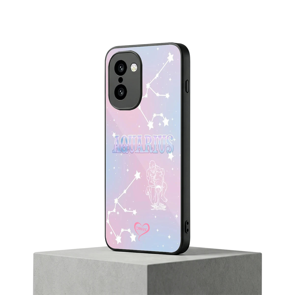 Aquarius Aura oneplus 15r mobile cover | shockproof glass phone case