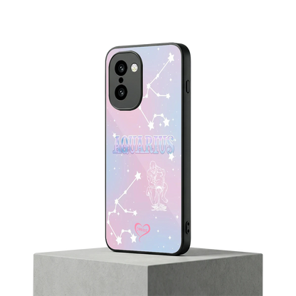 Aquarius Aura oneplus 15r mobile cover | shockproof glass phone case
