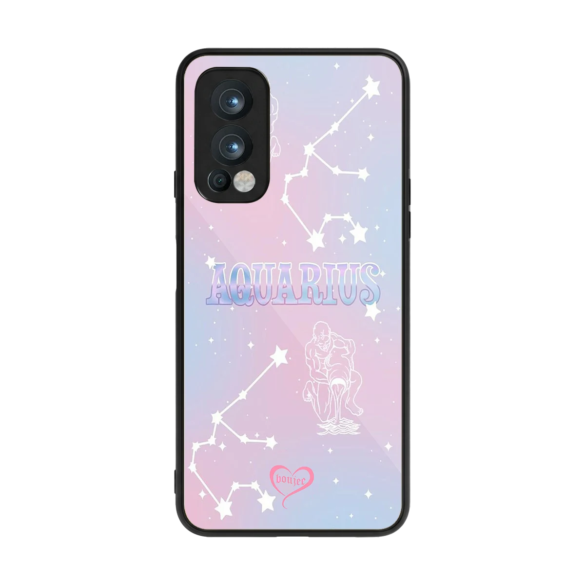 Aquarius Aura back phone cover | glass case for oneplus nord 2