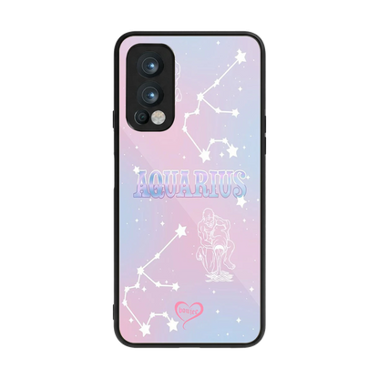 Aquarius Aura back phone cover | glass case for oneplus nord 2