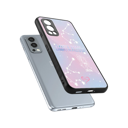 Aquarius Aura sleek oneplus nord 2 cover with tempered glass back and TPU edges