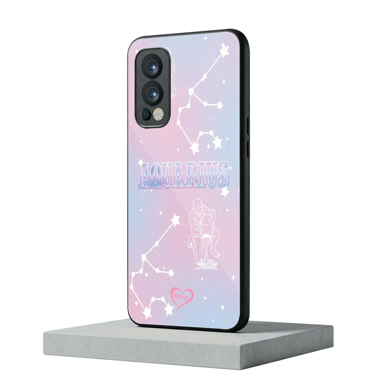 Aquarius Aura oneplus nord 2 mobile cover | shockproof glass phone case