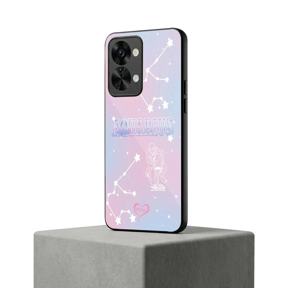 Aquarius Aura oneplus nord 2t mobile cover | shockproof glass phone case