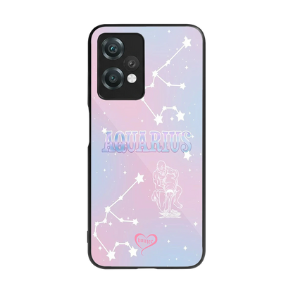 Aquarius Aura back phone cover | glass case for oneplus nord ce 2 lite
