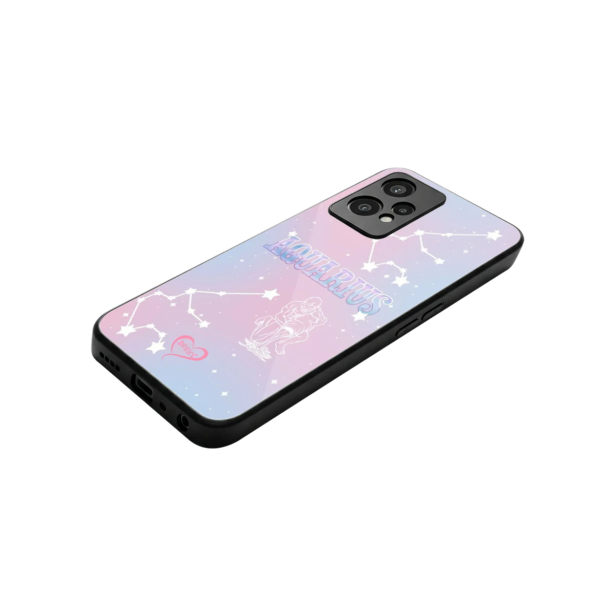 Aquarius Aura stylish phone case for oneplus nord ce 2 lite | glossy glass and slim fit