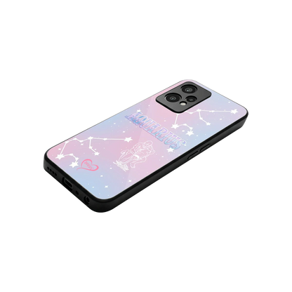 Aquarius Aura stylish phone case for oneplus nord ce 2 lite | glossy glass and slim fit