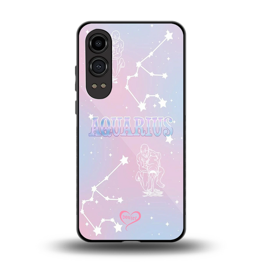 Aquarius Aura back phone cover | glass case for oneplus nord ce 4 lite
