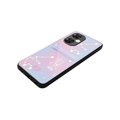 Aquarius Aura stylish phone case for oneplus nord ce 3 lite | glossy glass and slim fit