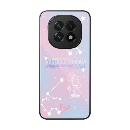 Aquarius Aura back phone cover | glass case for oppo f29 5g