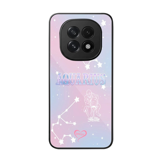 Aquarius Aura back phone cover | glass case for oppo f29 5g