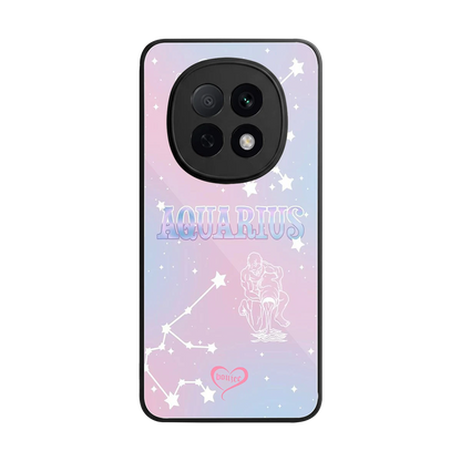 Aquarius Aura back phone cover | glass case for oppo f29 pro 5g