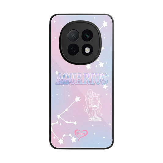 Aquarius Aura back phone cover | glass case for oppo f29 pro 5g