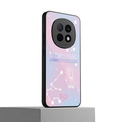 Aquarius Aura oppo f29 pro 5g mobile cover | shockproof glass phone case