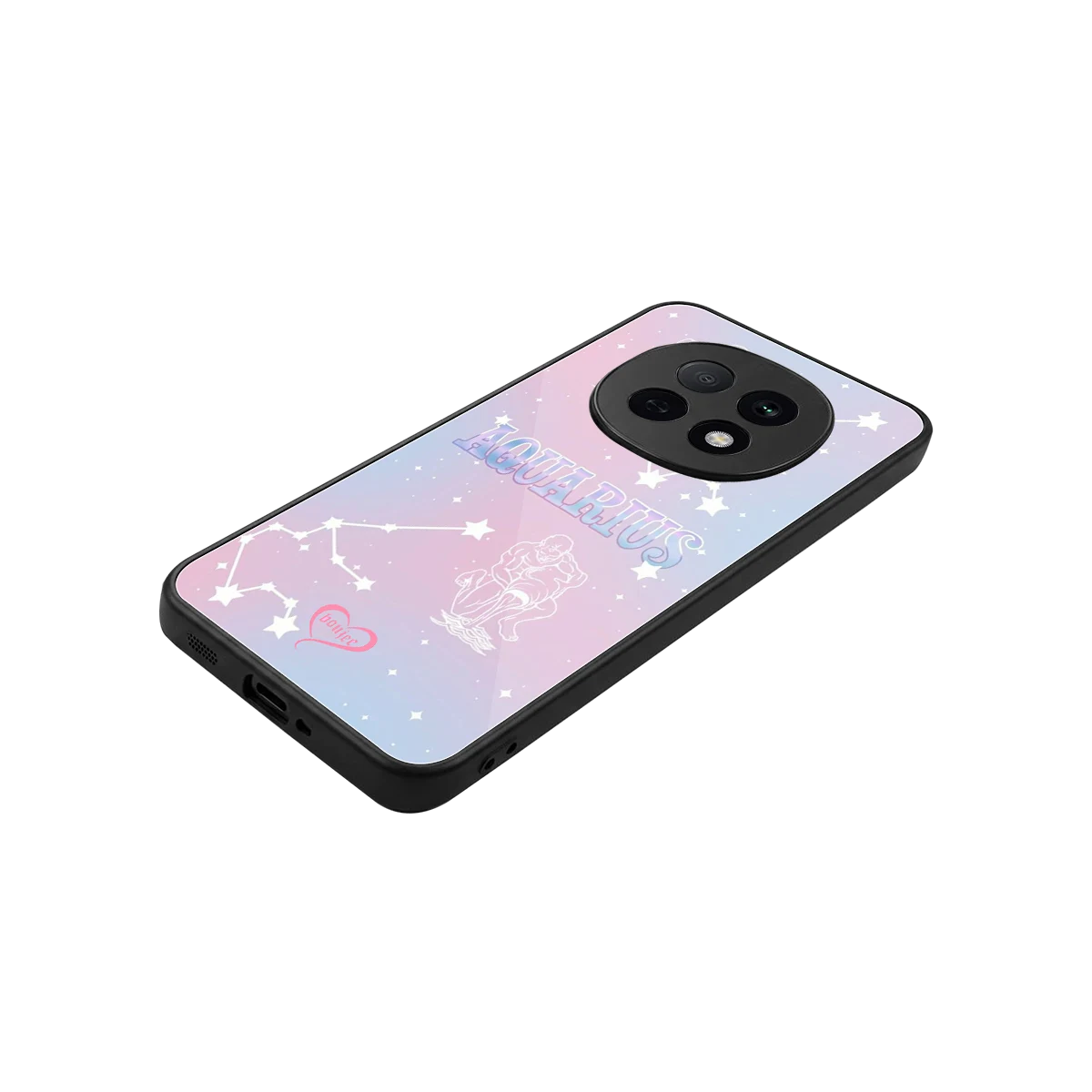 Aquarius Aura stylish phone case for oppo f29 pro 5g | glossy glass and slim fit