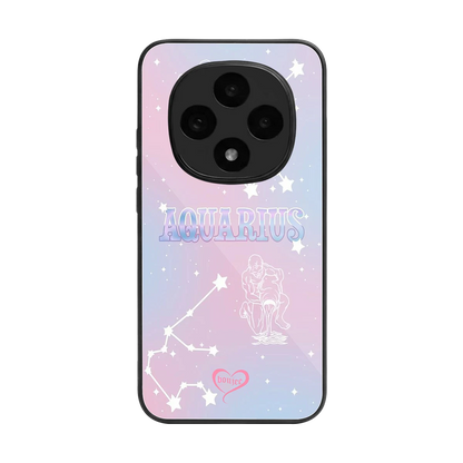 Aquarius Aura back phone cover | glass case for oppo f31 pro 5g