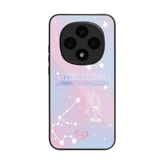 Aquarius Aura back phone cover | glass case for oppo f31 pro 5g