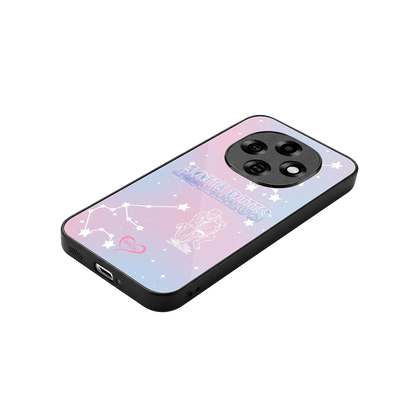 Aquarius Aura stylish phone case for oppo f31 pro 5g | glossy glass and slim fit