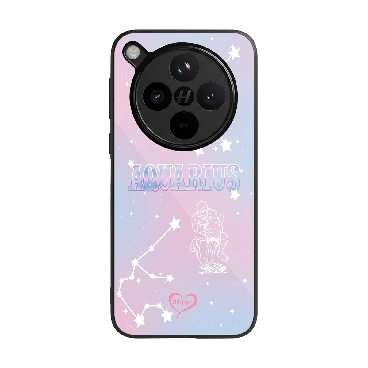 Aquarius Aura back phone cover | glass case for oppo find x8