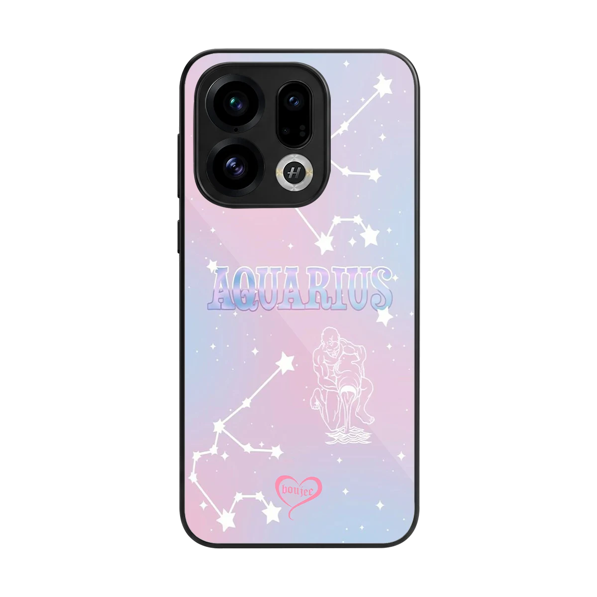 Aquarius Aura back phone cover | glass case for oppo find x9