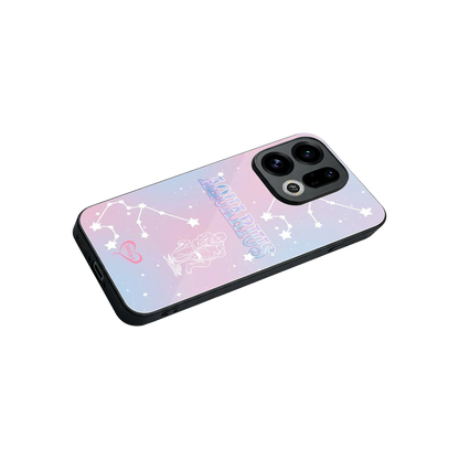 Aquarius Aura stylish phone case for oppo find x9 | glossy glass and slim fit