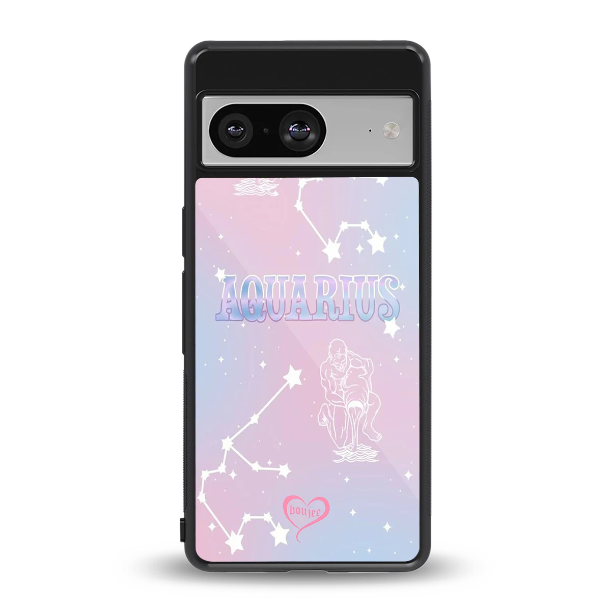 Aquarius Aura back phone cover | glass case for google pixel 8