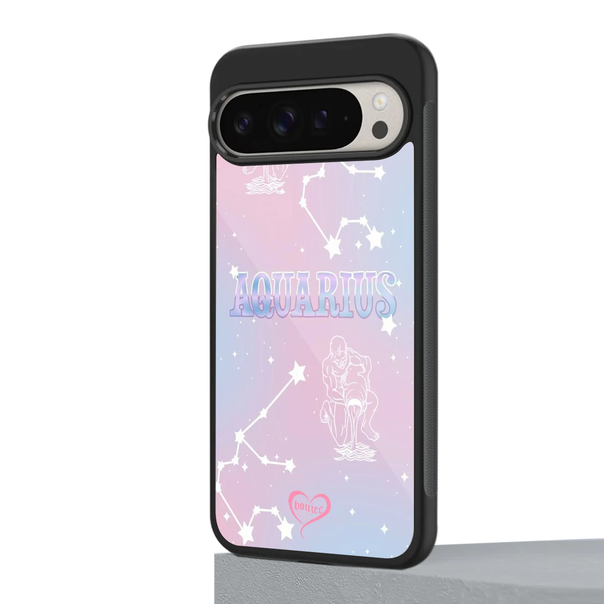 Aquarius Aura google pixel 9 pro mobile cover | shockproof glass phone case