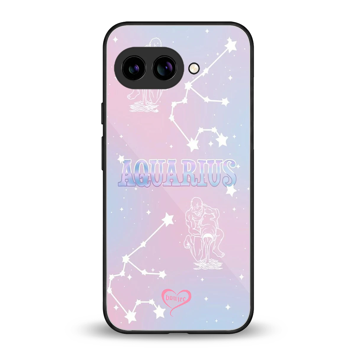 Aquarius Aura back phone cover | glass case for google pixel 10a