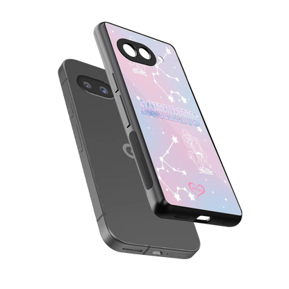 Aquarius Aura sleek google pixel 10a cover with tempered glass back and TPU edges