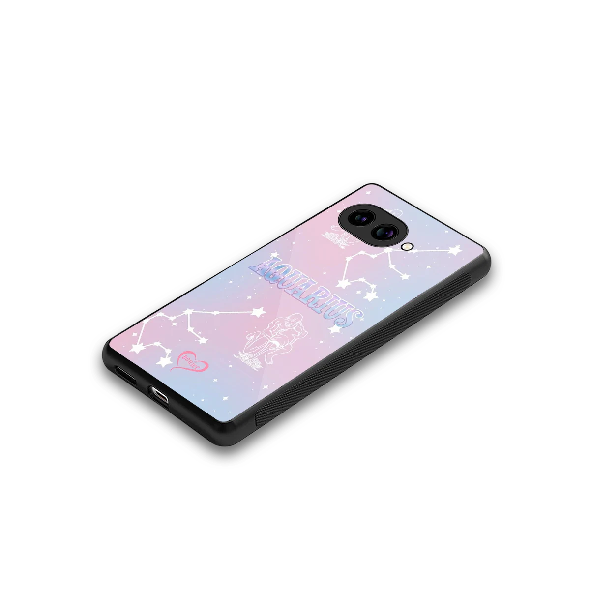 Aquarius Aura stylish phone case for google pixel 10a | glossy glass and slim fit